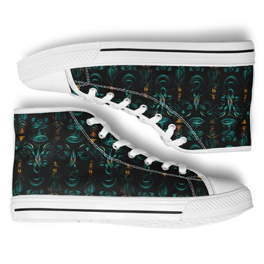 Chokefish™ Urban Peak Retro High Tops-Totems-001